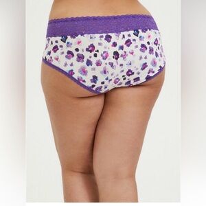 🌸Torrid Purple Leopard Print Panty